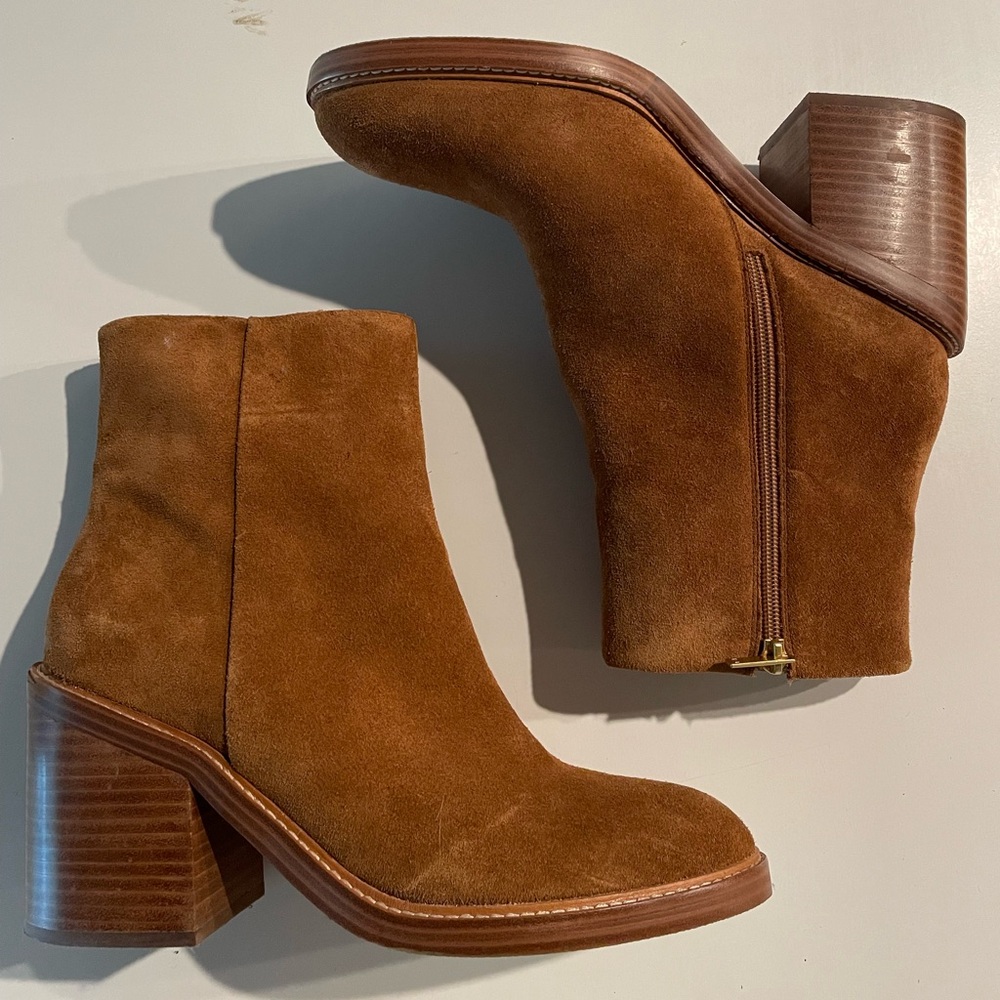 Brown Suede Boots